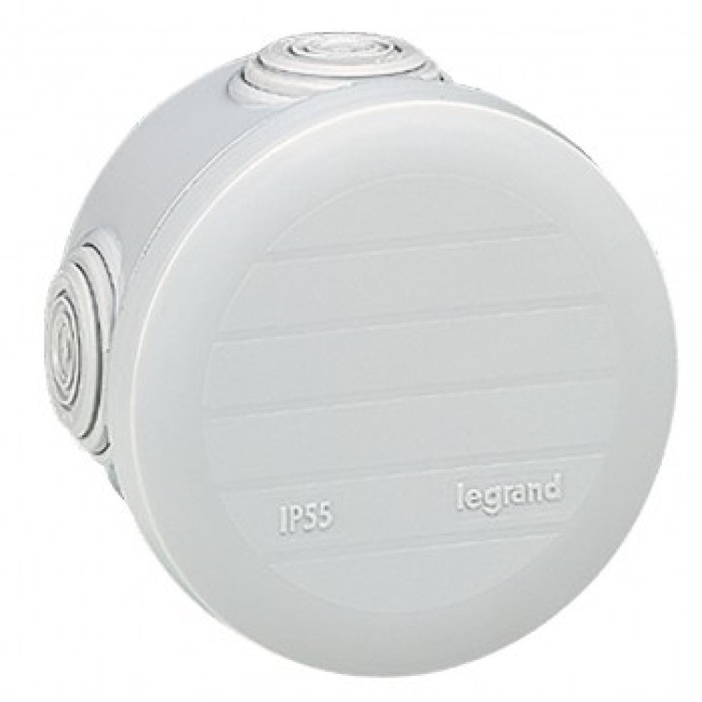 CAJA PLEXO 70X45MM REDONDA 4 ENTR. LEGRAND