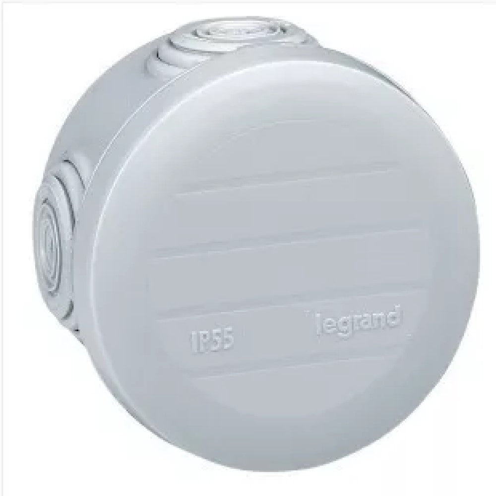 CAJA PLEXO 70X45MM REDONDA 4 ENTR. LEGRAND