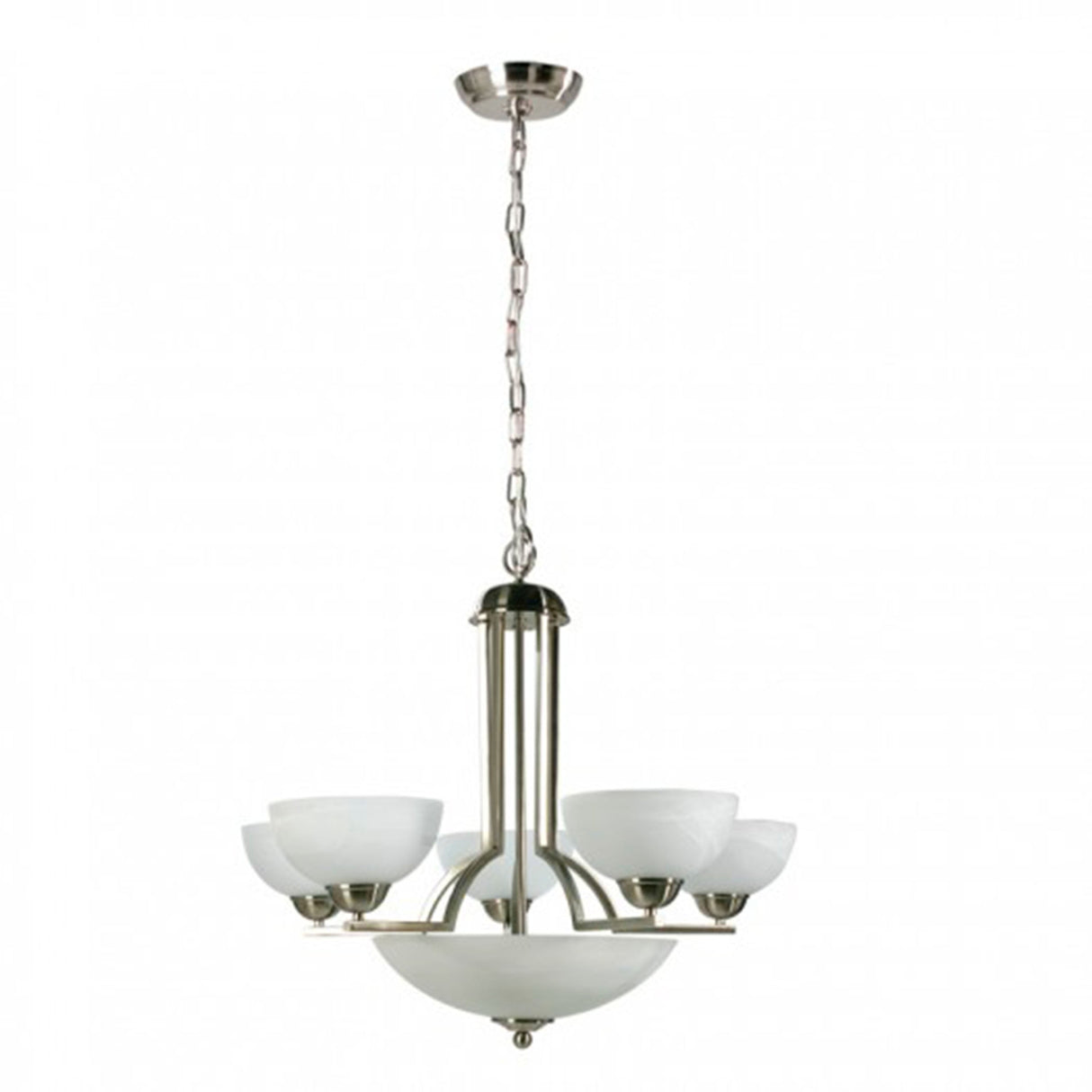 CANDIL SCAVO 6 LUCES SATIN 8X60W MAX E27 ***HAE2025***