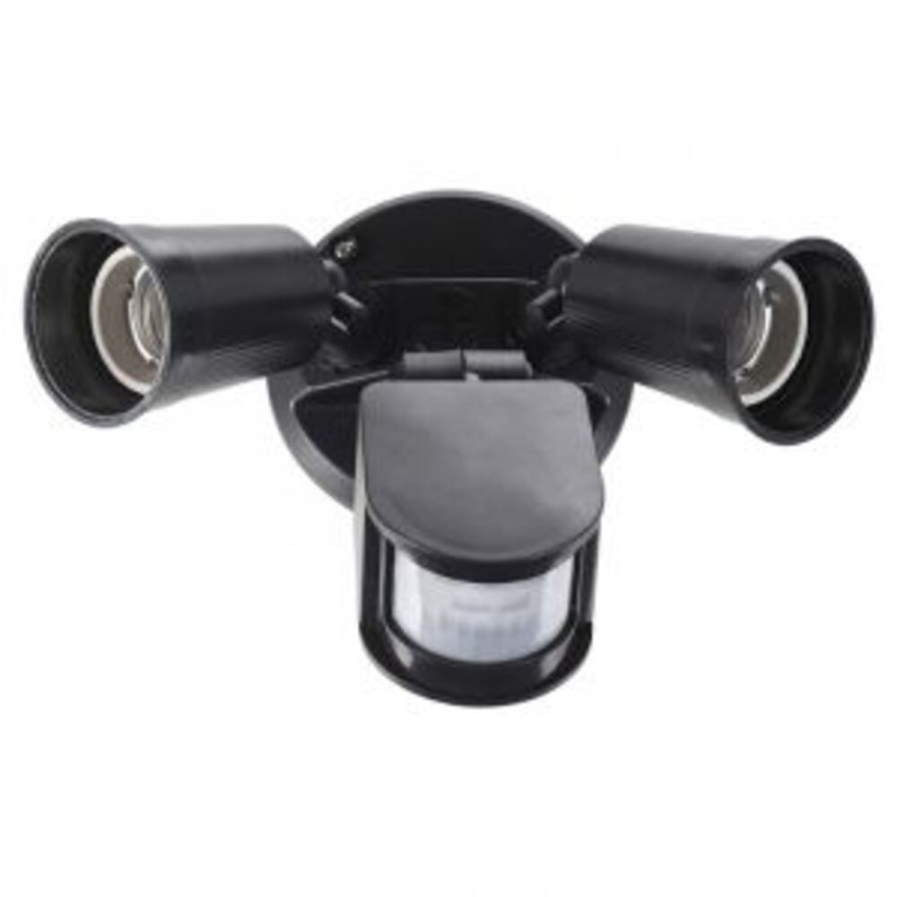 PORTA-SPOT 2X120W PAR E26 NEGRO *** SIN T.E. *** ***HAE2025***