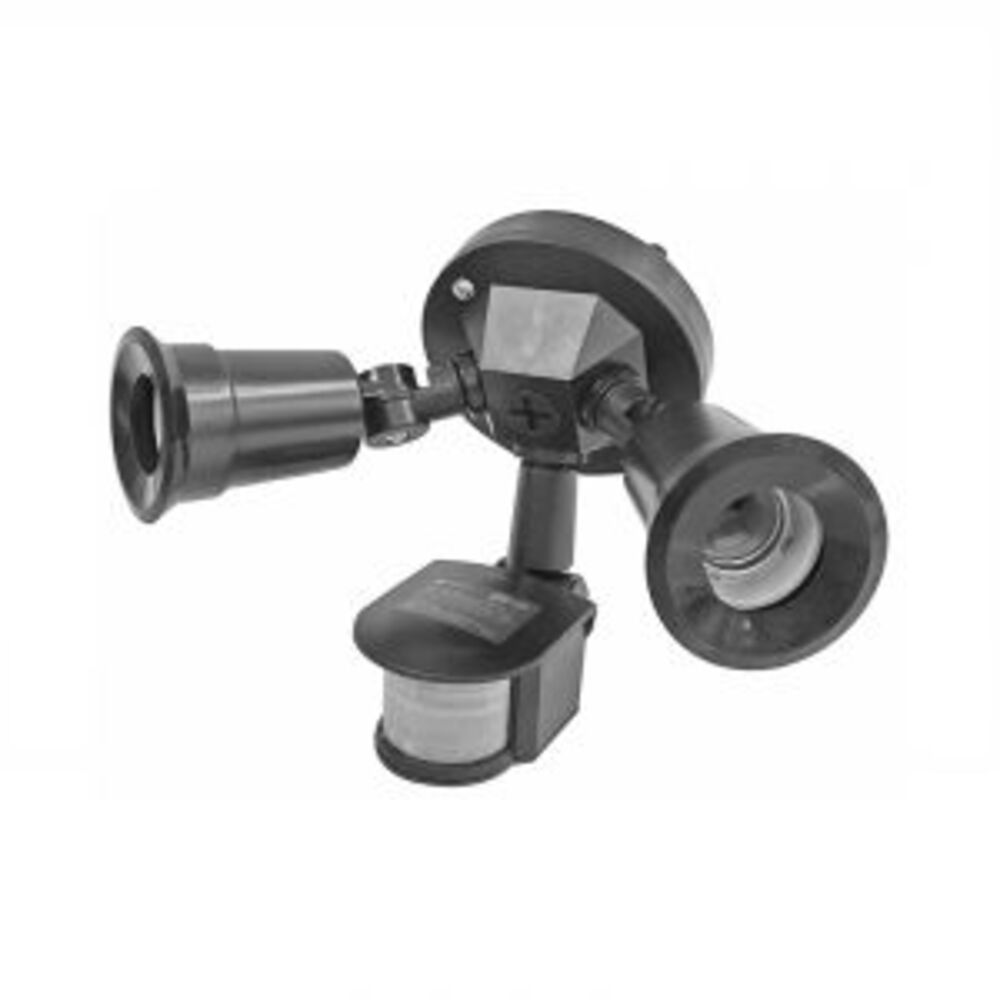 PORTA-SPOT 2X120W PAR E26 NEGRO *** SIN T.E. *** ***HAE2025***