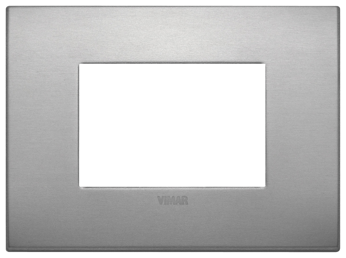 PLACA CLASSIC 3 MOD. ALUMINIO LAVA ARKE VIMAR