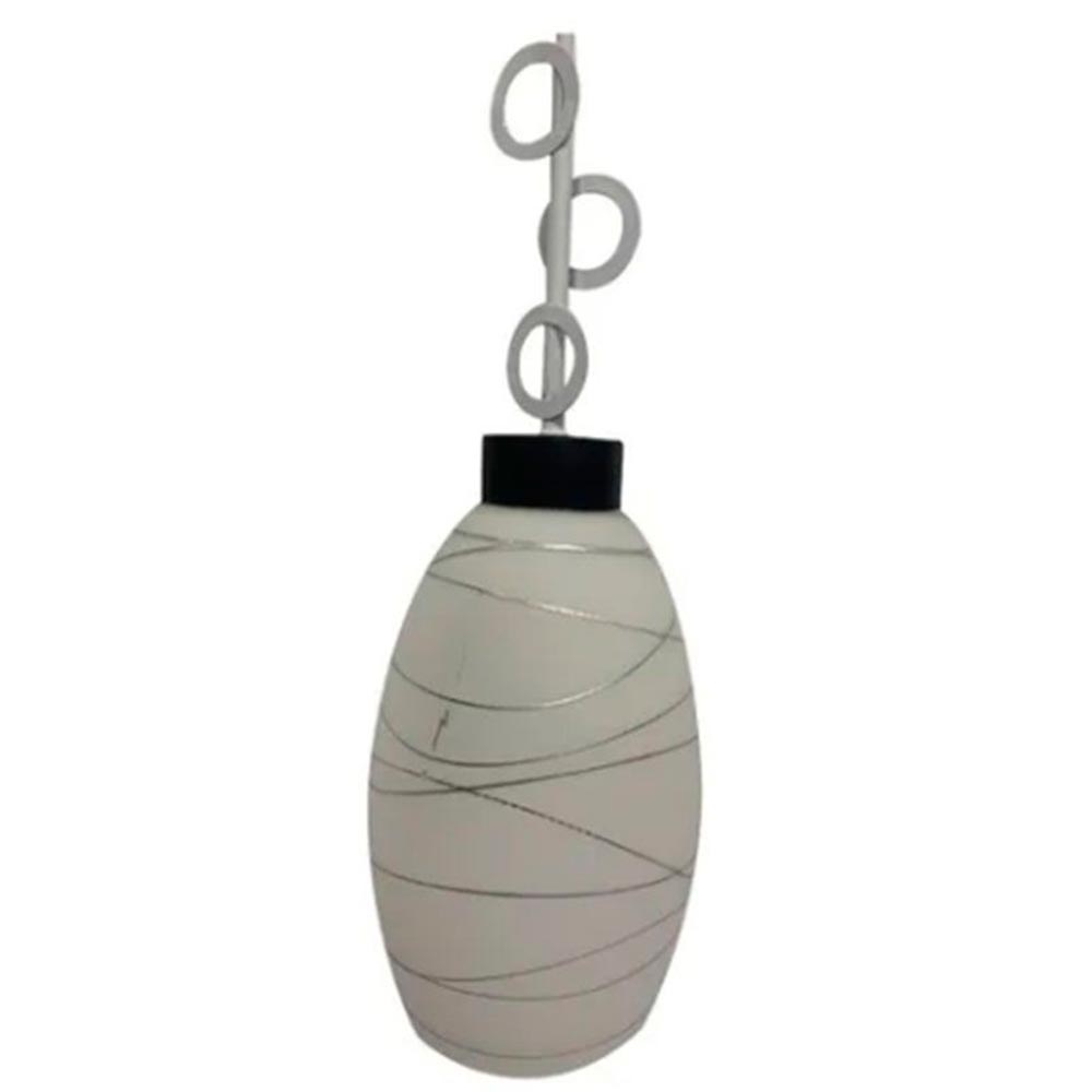 CANDIL COLGANTE TULIPAN CON TRAMA 60W. ***ADIR***