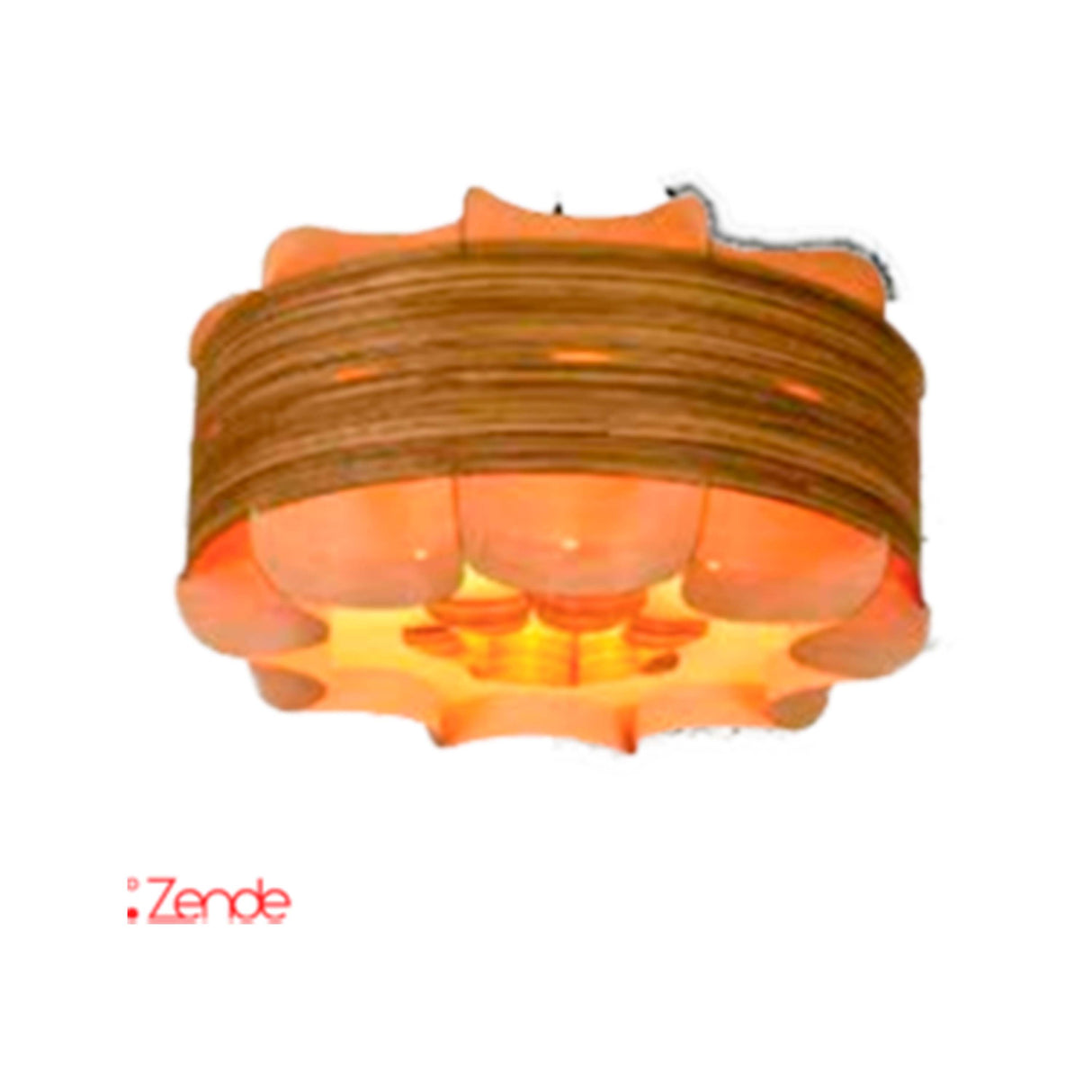 DECORATIVA COLGANTE MADERA GIRASOL ZENDE