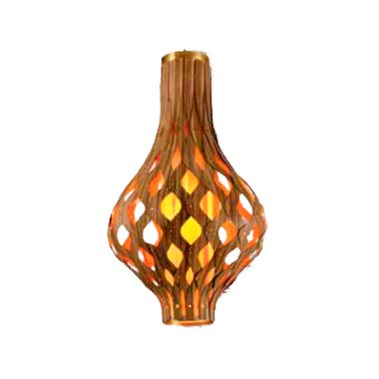 DECORATIVA COLGANTE MADERA BOTELLA ZENDE