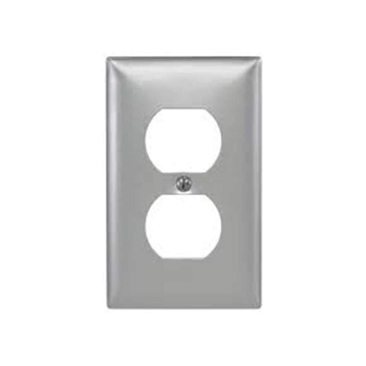 PLACA P/RECEPTACULO DUPLEX ALUMINIO USO RUDO *** OFRECER DS23 O R1K37 ***