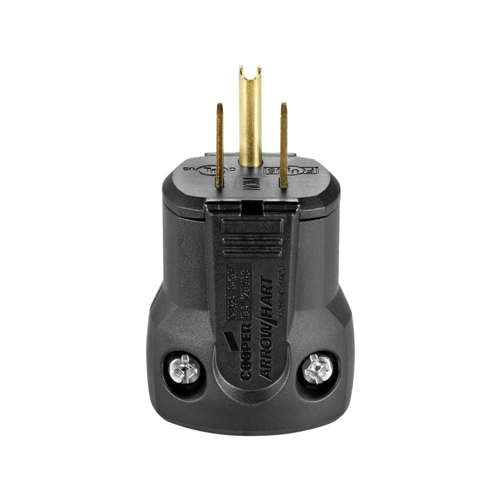 CLAVIJA 15A 125V 2P3W QUICKGRIP NEGRO *** OFRECER LEV711 ***