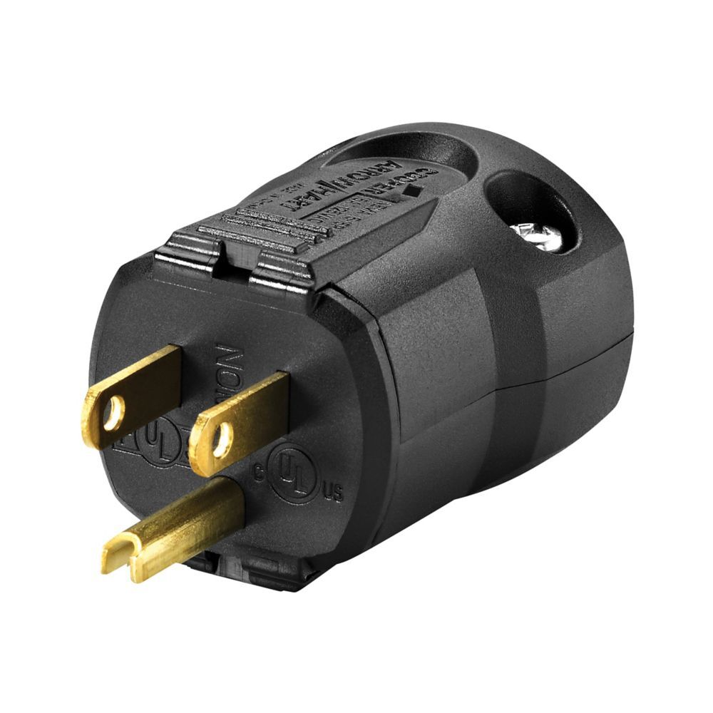 CLAVIJA 15A 125V 2P3W QUICKGRIP NEGRO *** OFRECER LEV711 ***