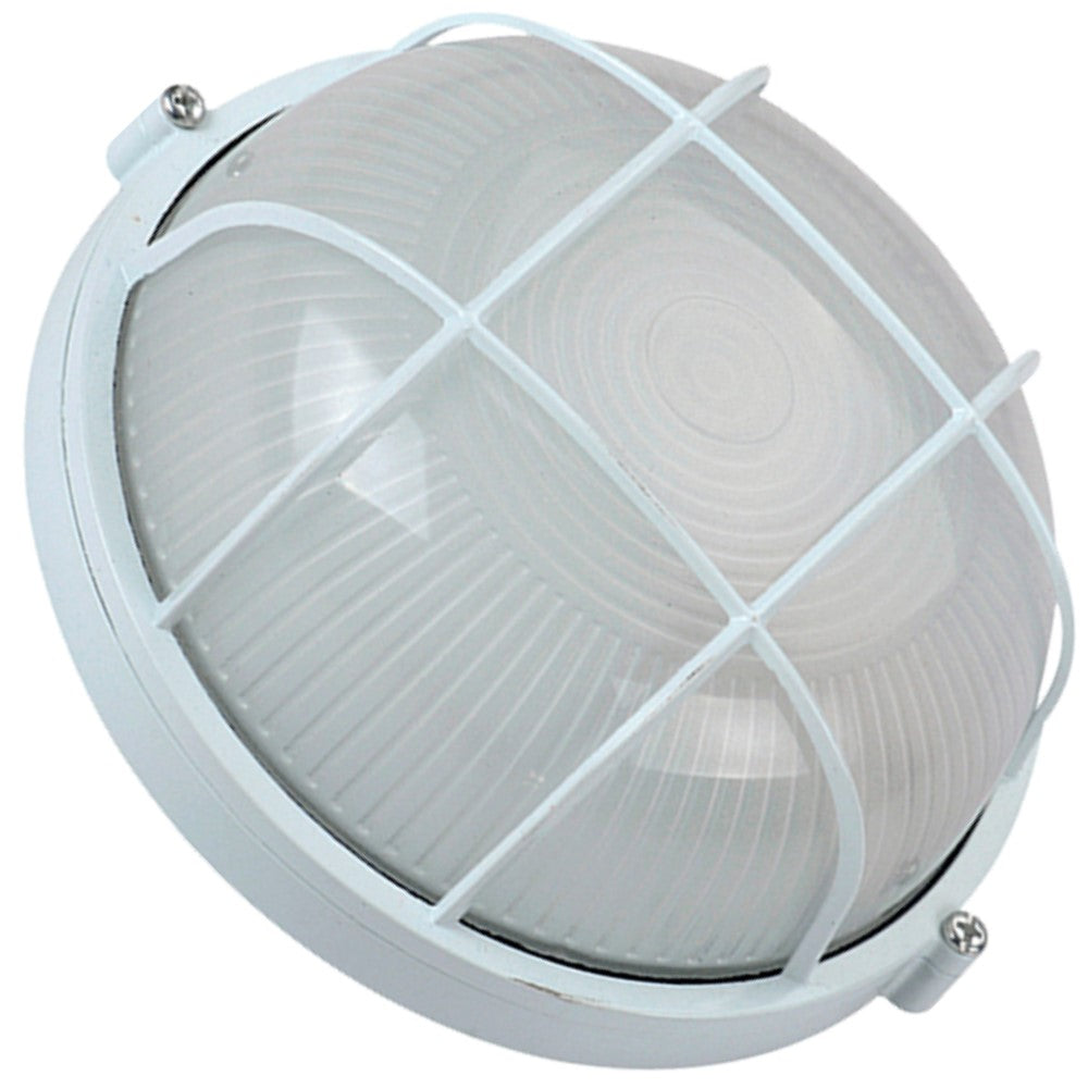 NAUTICA CON GUARDA REDONDA 60W E27 NO INCLUYE FOCO COLOR BLANCO MCA. TECNOLED