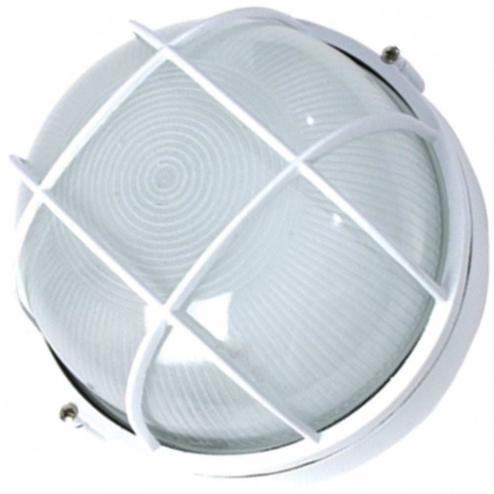 NAUTICA CON GUARDA REDONDA 60W E27 NO INCLUYE FOCO COLOR BLANCO MCA. TECNOLED