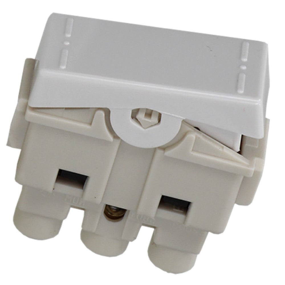 APAGADOR ESC. BCO. 1 MOD. E2003BN MODUS BTICINO