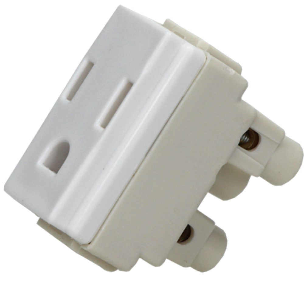 CONTACTO POLAR. 1 MOD. BCO. E2023BN MODUS 2P+T 15A/127V. BTICINO