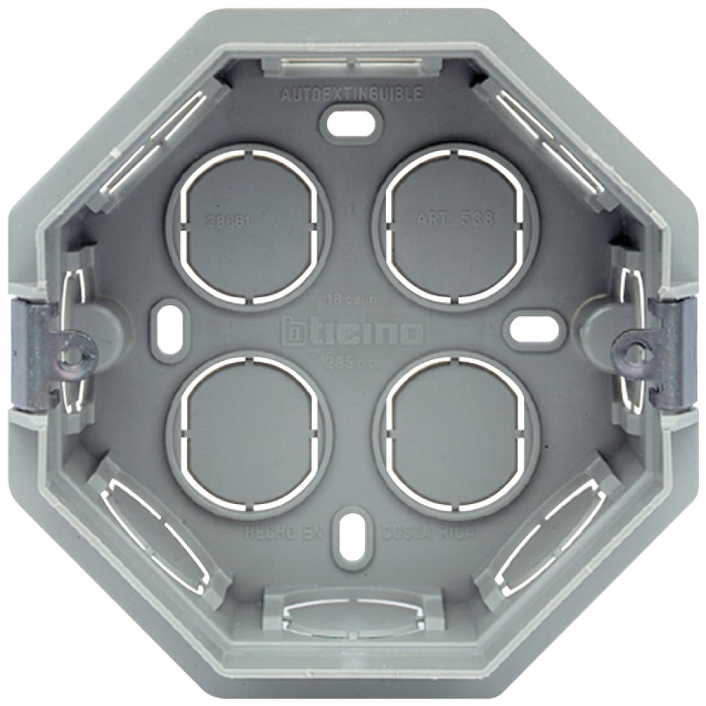 CAJA OCTAGONAL 538 BTICINO