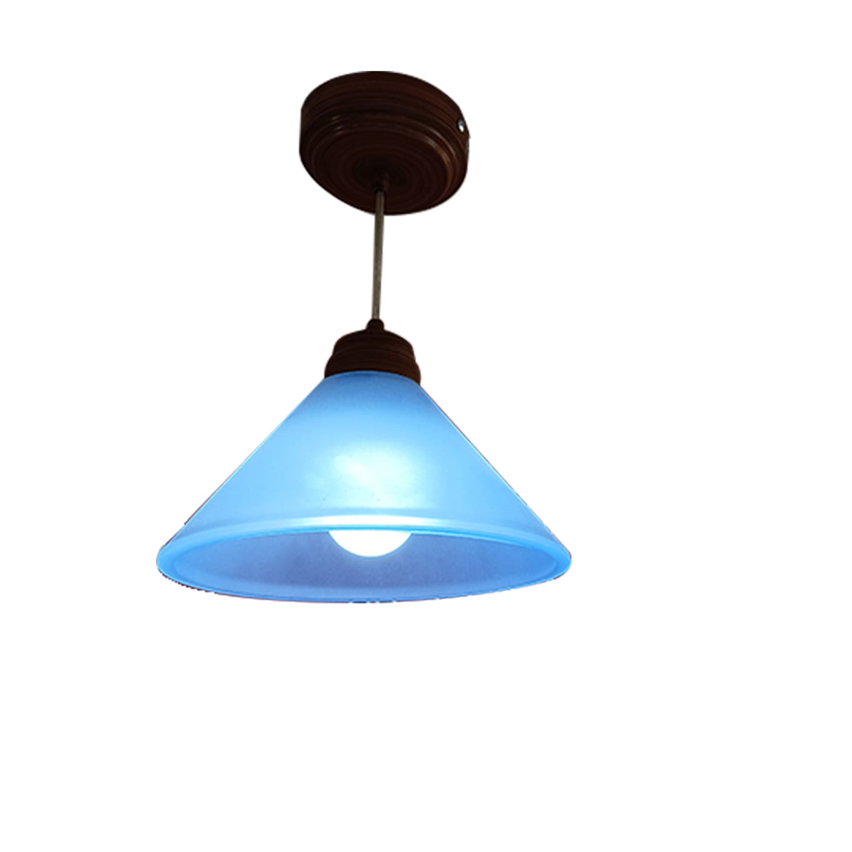 CAMPANA MODELO 511 ALTURA AJUSTABLE A 1 METRO MADERA AZUL MCA GUZMAN