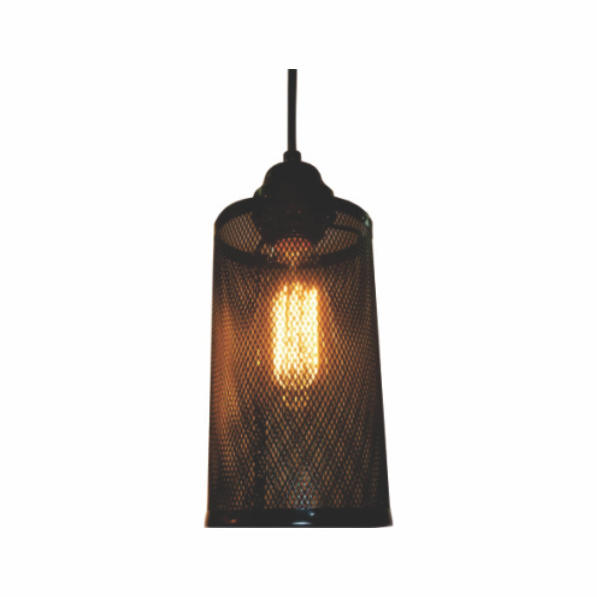 COLGANTE VINTAGE CILINDRO 1 LUZ SIN FOCO MCA GUZMAN