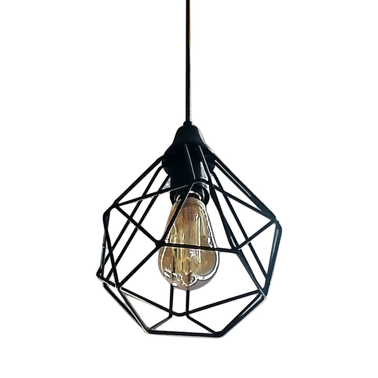 COLGANTE VINTAGE RUBI 1 LUZ SIN FOCO MCA GUZMAN