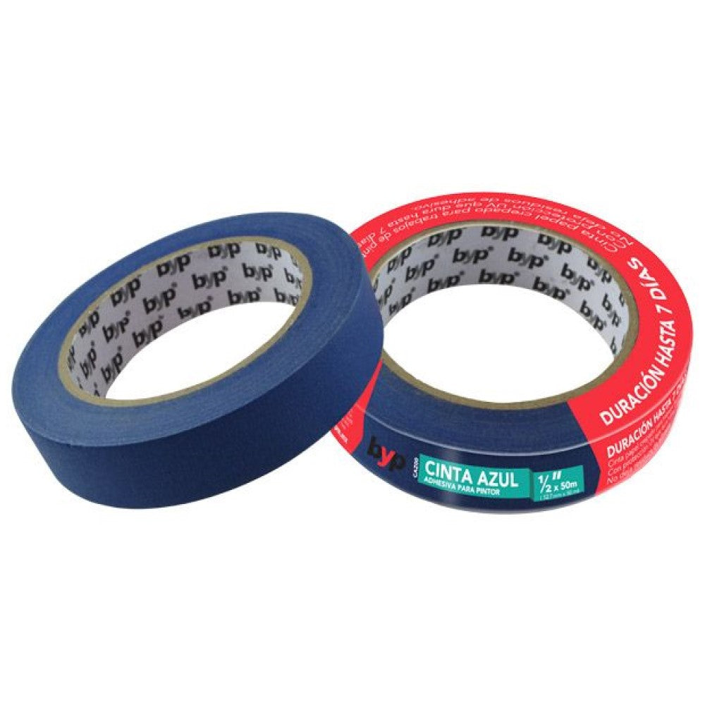 CINTA AZUL PINTOR 1/2"X50 M *** OFRECER 12620 ***