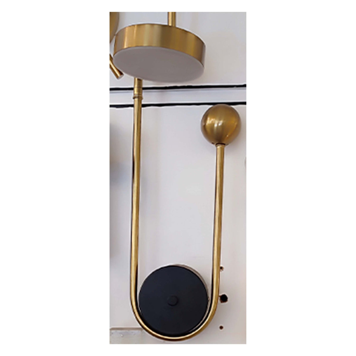 ARBOTANTE ORO VIEJO CON PLATO DE LED 9W 3 TEMPERATURAS