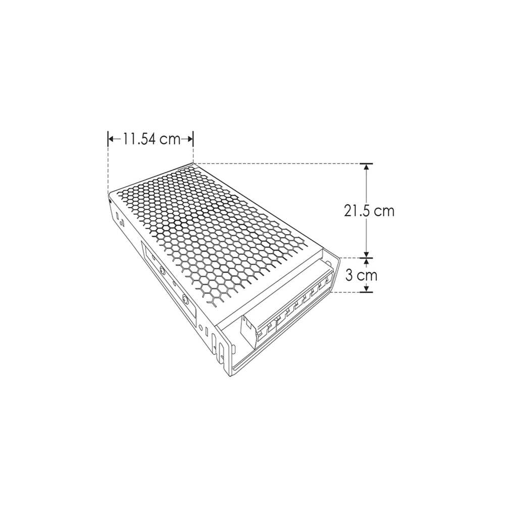 FUENTE DE ALIMENTACION 110-220VCA SALIDA 24VCD IP20 ILUMILEDS