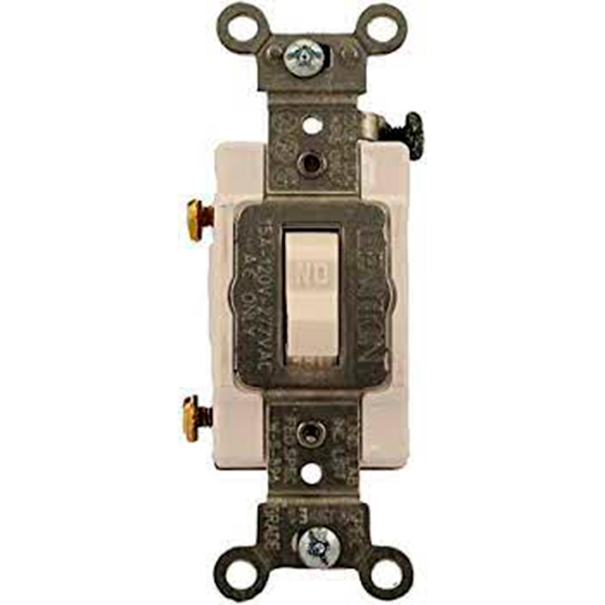 INT. PALANCA BLANCO1P. 15A/120-277V.ALAMBRADO LATERAL CS115-02W *** OFRECER CS115W ***