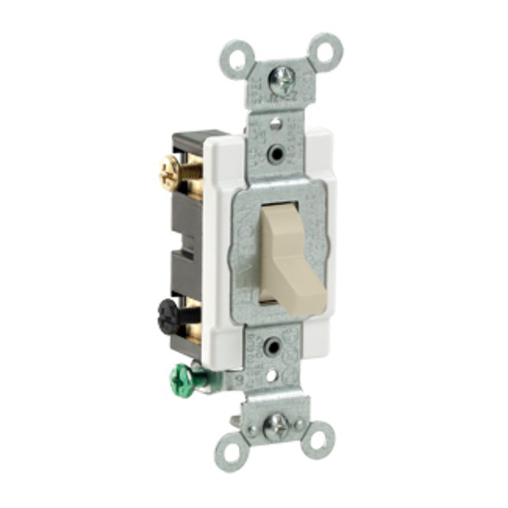 INT. PALANCA MARFIL 2P 15A 120/277V CS215-02I LEVITON