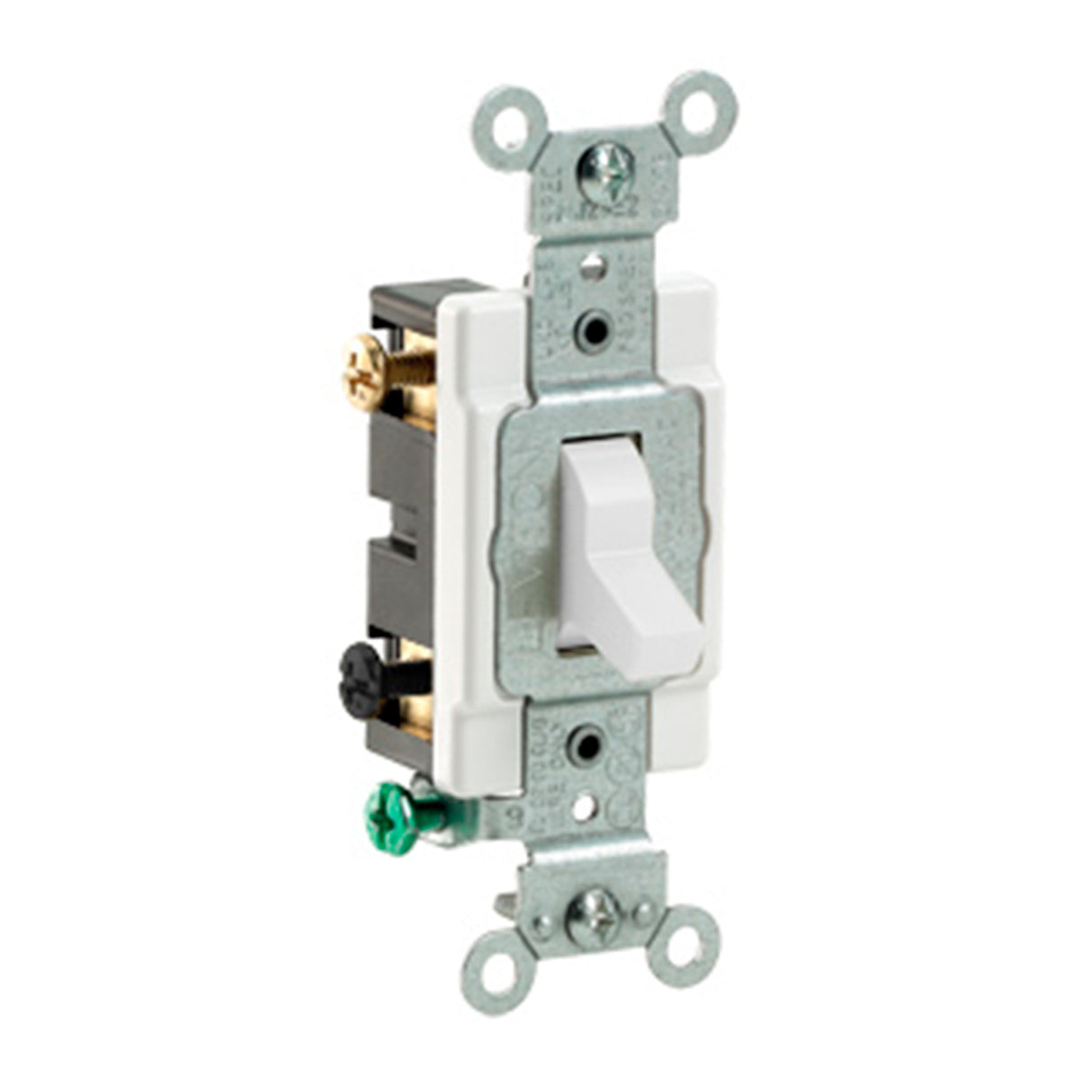 INT. PALANCA BLANCO 2P 15A 120/277V ALAMBRADO LATERAL GRADO COMERCIAL *** OFRECER CS215W ***