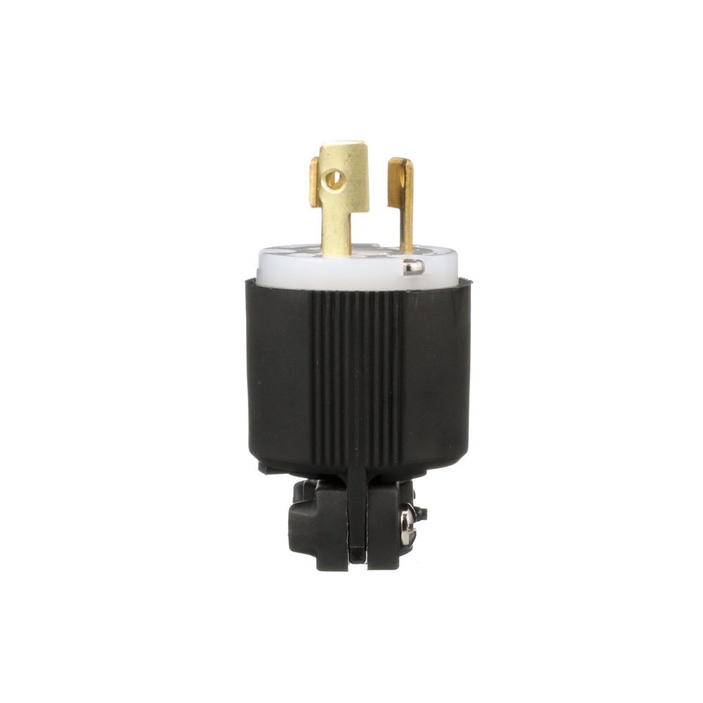 CLAVIJA "SAFETYGRIP" 2P 3H 15A 125VCA NEMA L5-15 GRADO INDUSTRIAL NEGRO