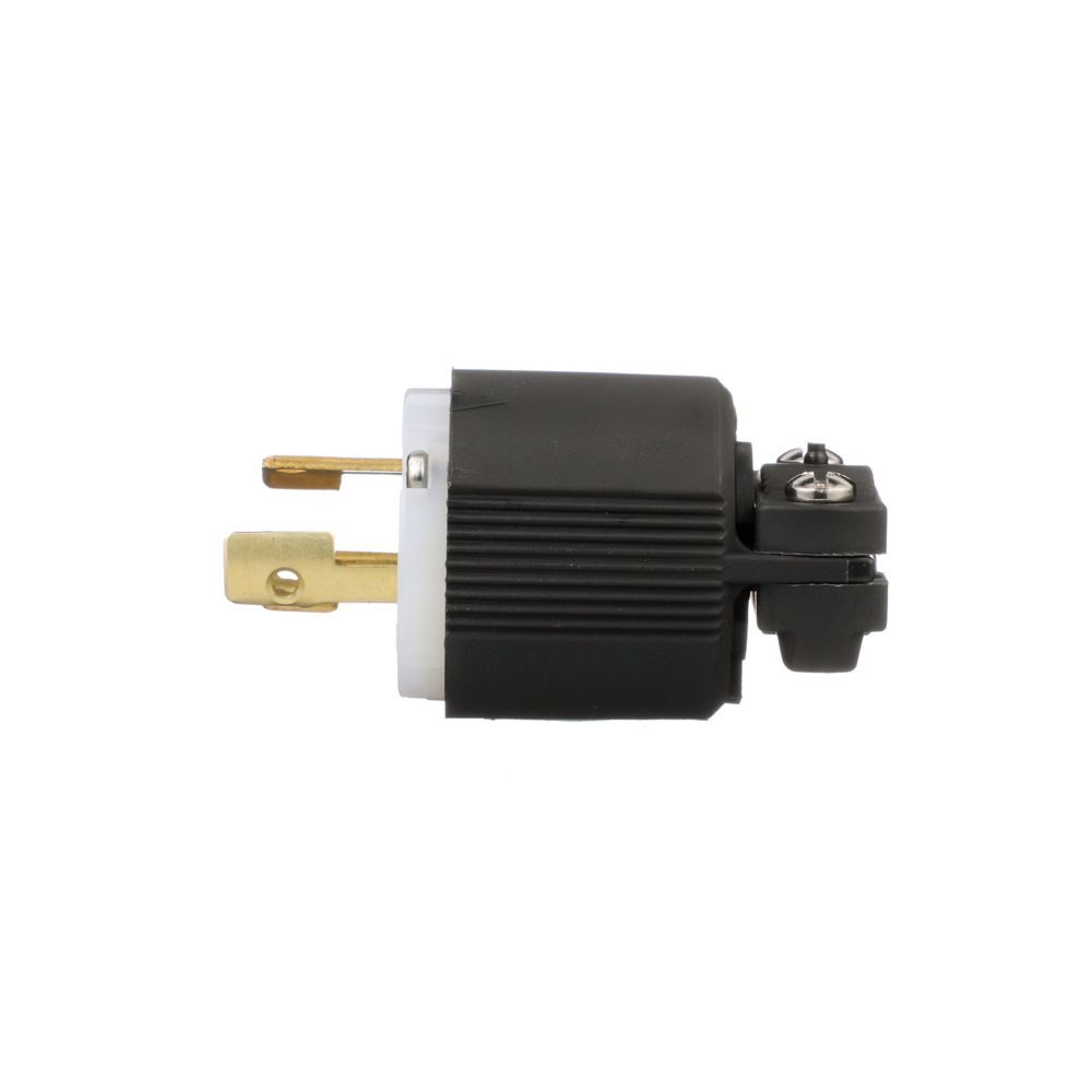 CLAVIJA "SAFETYGRIP" 2P 3H 15A 125VCA NEMA L5-15 GRADO INDUSTRIAL NEGRO