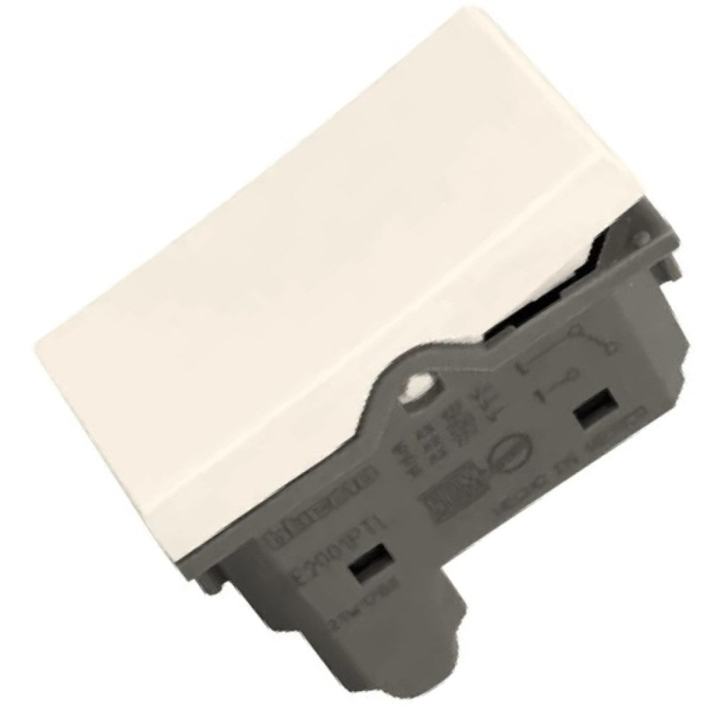 INTERRUPTOR SENCILLO 16AX 127-277V 1 MOD MARFIL