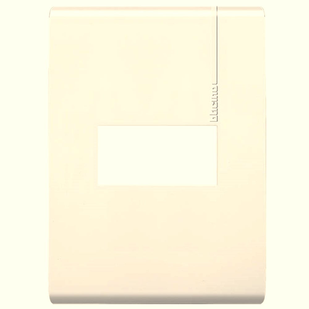 PLACA MARFIL RESTYLE DE RESINA CON CHASIS 1 MÓDULO