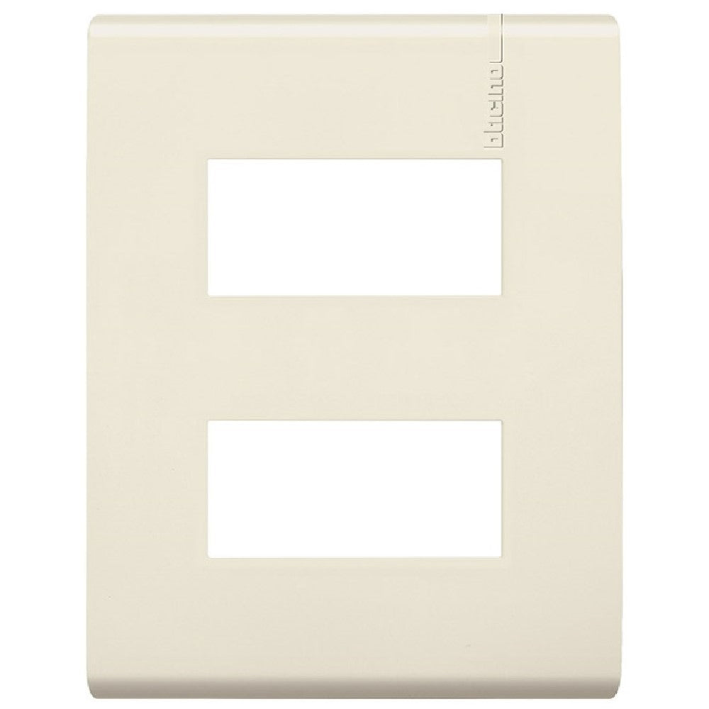 PLACA MARFIL RESTYLE DE RESINA CON CHASIS 2 MÓDULOS