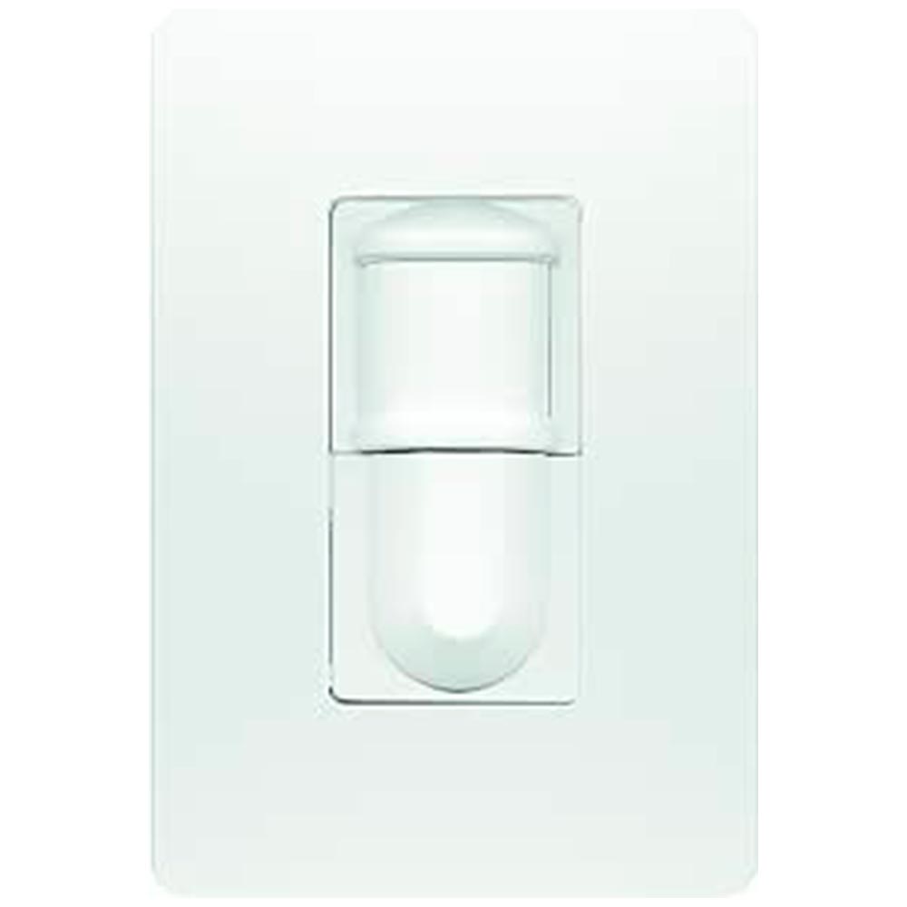 DETECTOR DE PRESENCIA 180 1000W CON PLACA ALPHA BLANCA