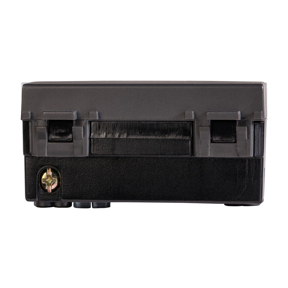 CONTACTO DÚPLEX ESTEVEZ ALPHA 2 POLOS CON TIERRA 3 MÓDULOS NEGRO