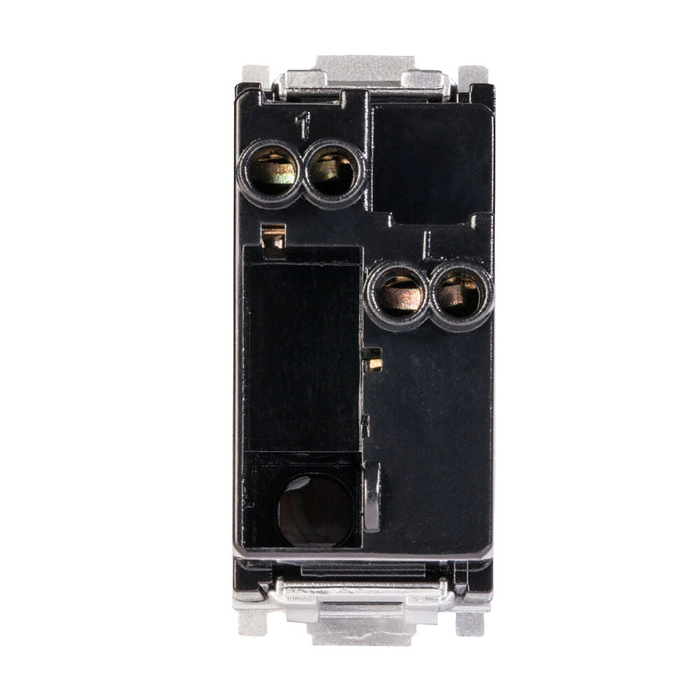 APAGADOR SENCILLO ESTEVEZ ALPHA SIN PILOTO PLATA