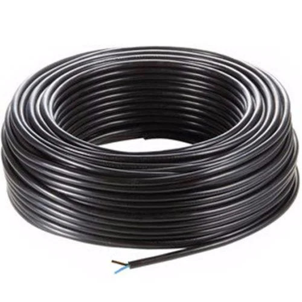 CABLE REDONDO PVC NEGRO 2X18 120V