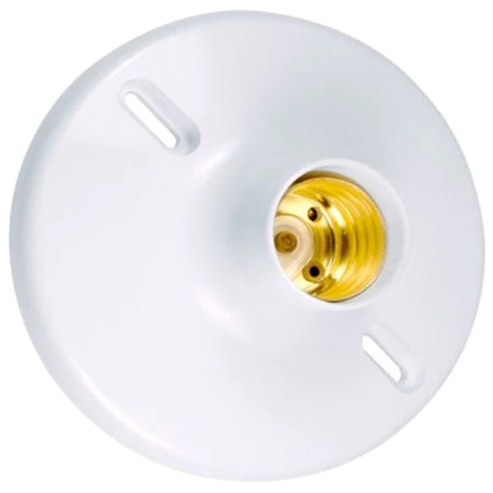 PORTALAMPARA REDONDA 102MM PLASTICO EP-400P