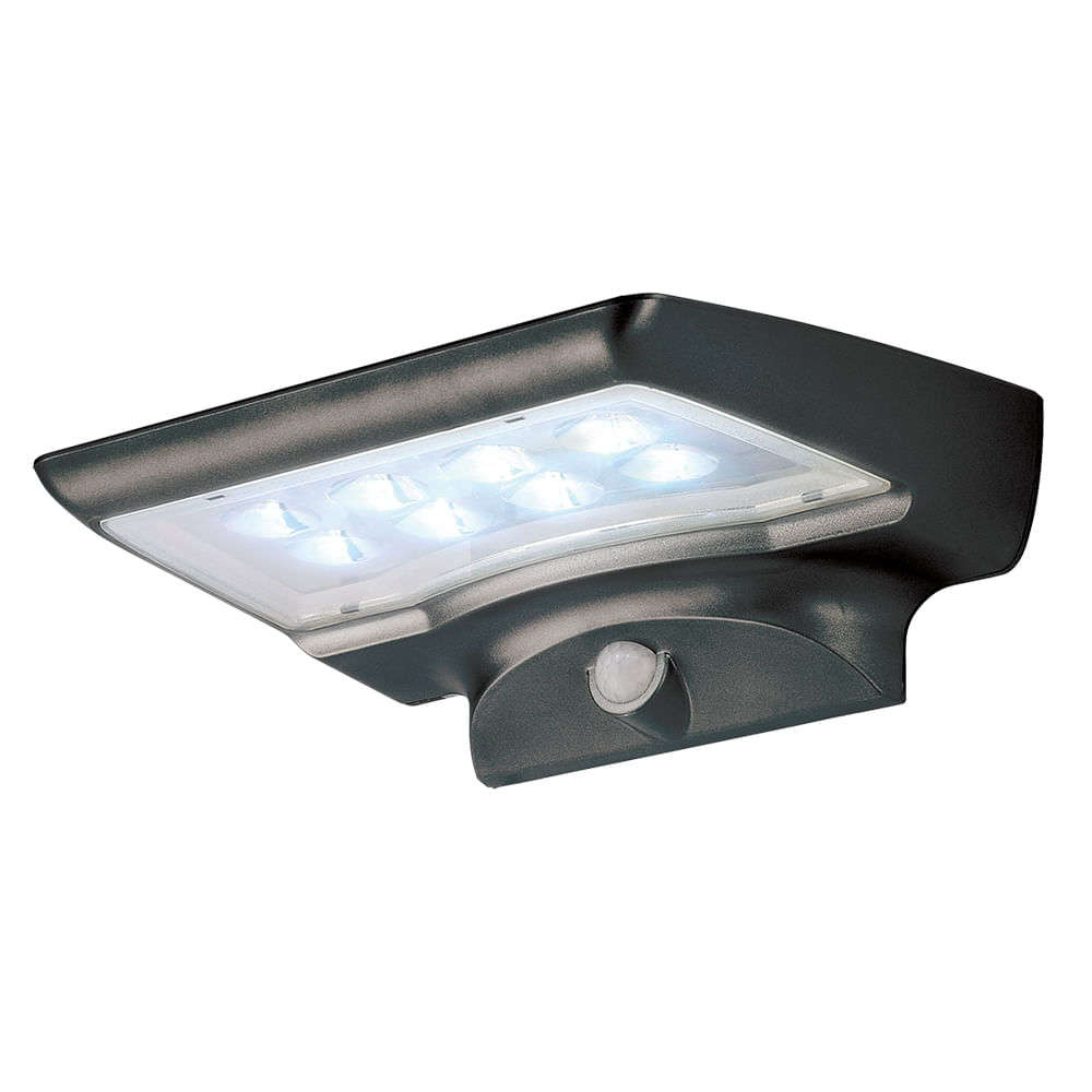 LUMINARIA DE PARED ESTEVEZ SOLAR 4W SENSOR CREPUSCULAR Y DE MOVIMIENTO ***HAE2025***