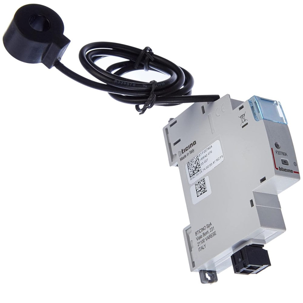 MODULO DIN PARA MEDIR EL CONSUMO DE CORRIENTE SMART 100-240VAC