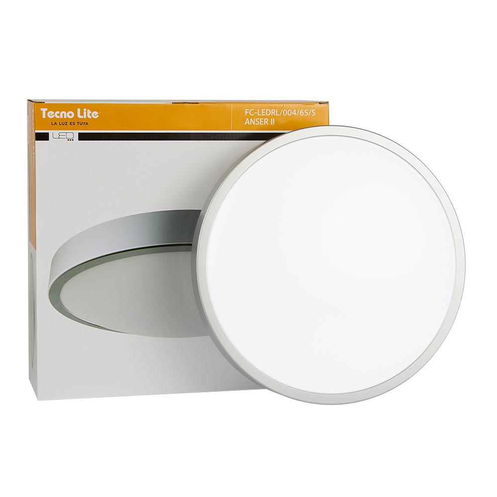 LAMPARA PLAFON LED TECHO 16 W LUZ DE DIA MULTIVOLTAJE NO ATENUABLE FC-LEDRL/004/65/S