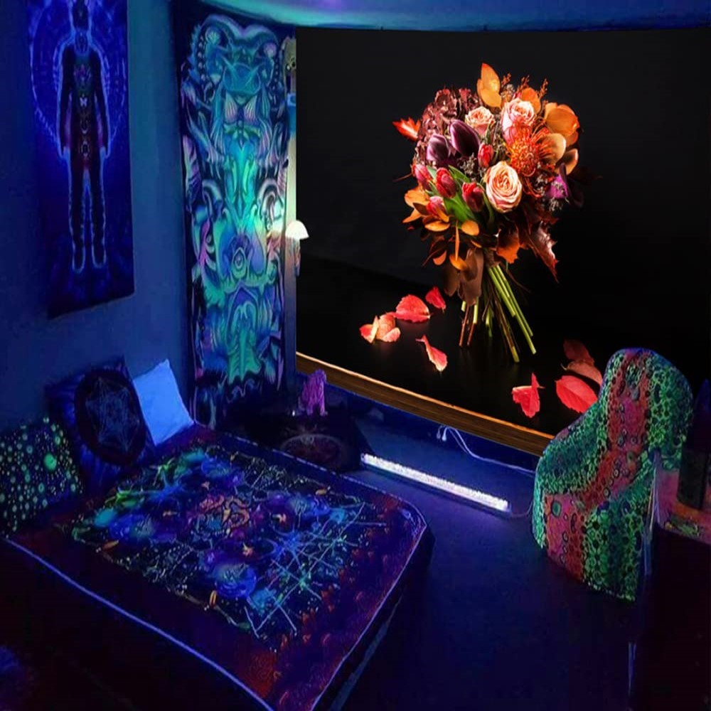 TUBO FLUORESCENTE LUZ NEGRA CON FILTRO 6W T5