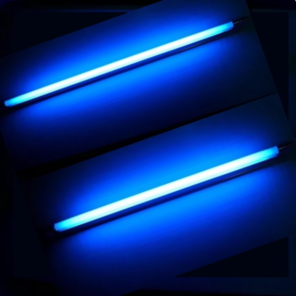 TUBO FLUORESCENTE LUZ NEGRA SIN FILTRO 6W T5