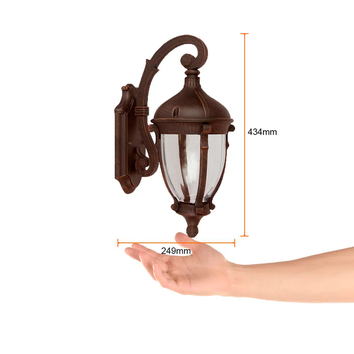 FAROL DE EXTERIOR SEGOVIA TECNOLITE PARA SOBREPONER 20W BASE E27