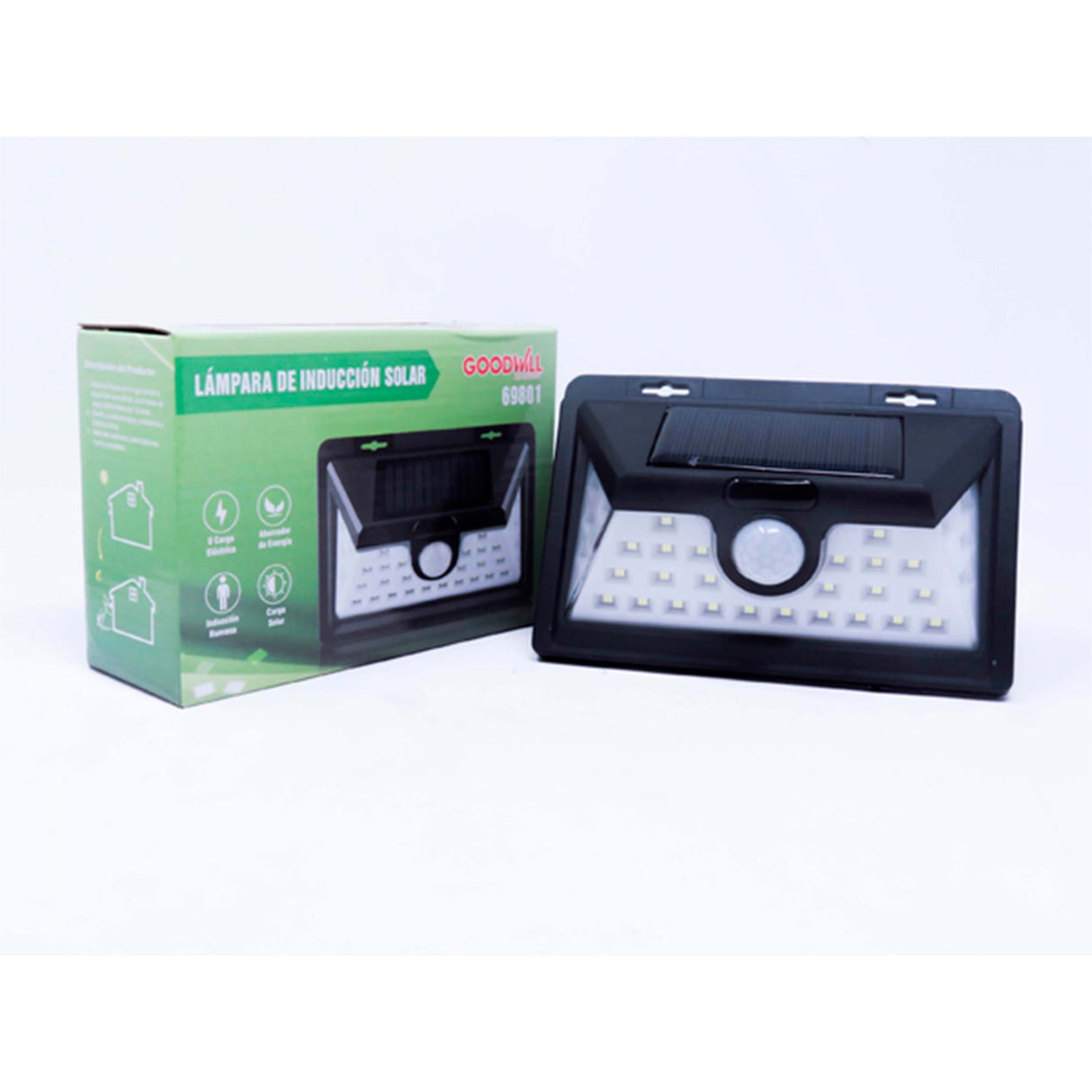 LAMPARA DECORATIVA CIRCULO HEXAGONO AZUL 60W 49CM MCA GOODWILL