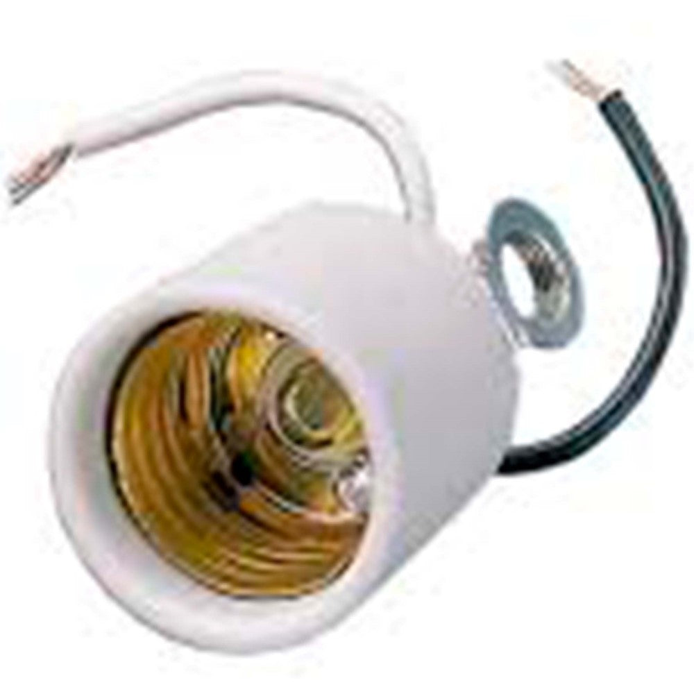 PORTALAMPARA CON HERRAJE PARA NIPLE (ESCUADRA) E-26 250V 660W SP-603L