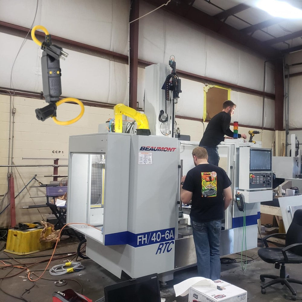 CABLE EXTENSION GFCI DE 60CM 15A. 120V NEMA 5-15P C/CLAVIJA Y CONECTOR .6M (2") GSCA1-02C