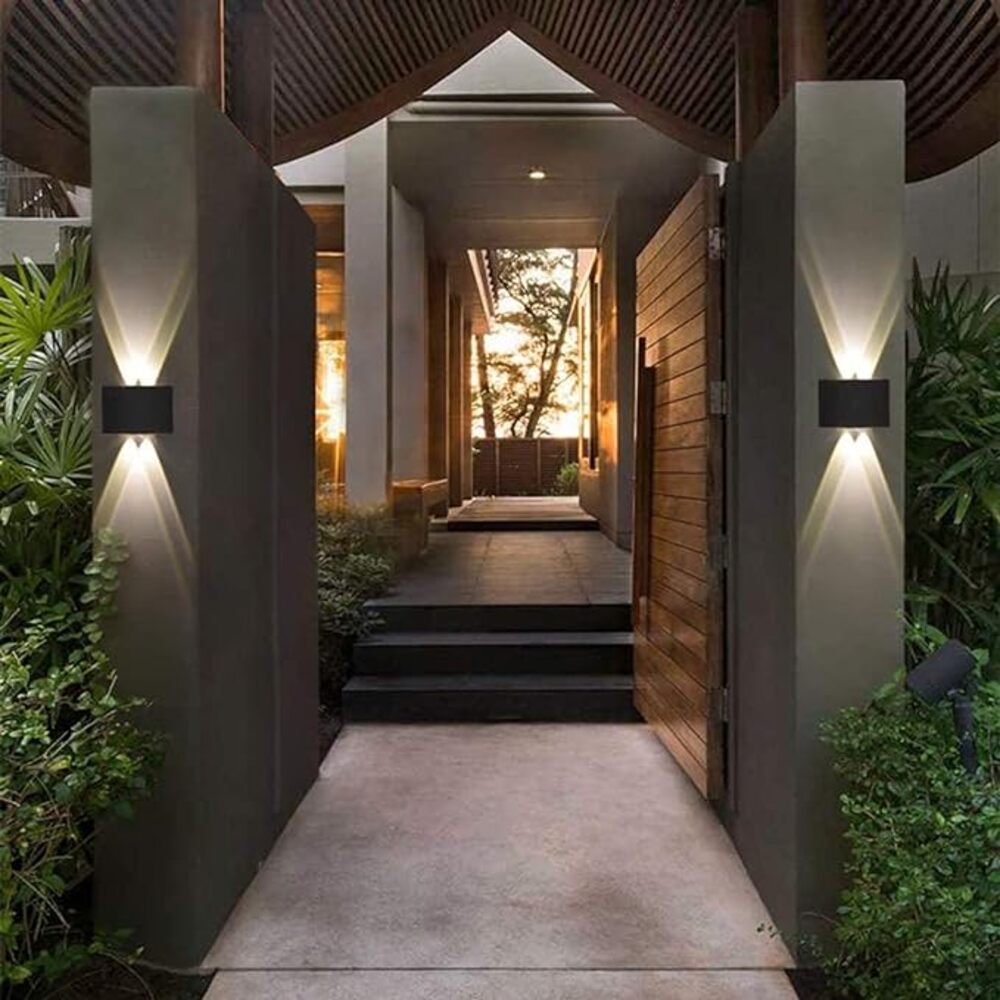 LAMPARA LED PARED 4X1 4W RGB MCA GOODWILL