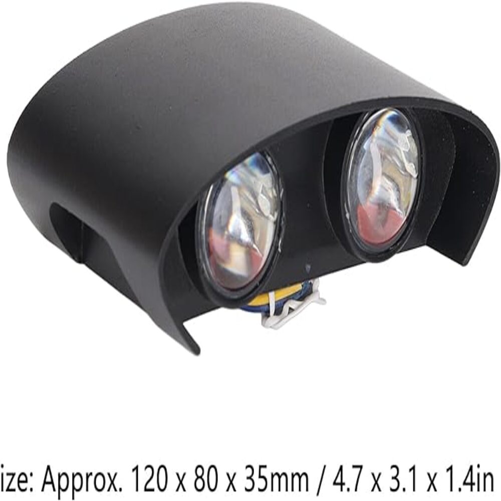 LAMPARA LED PARED 4X1 4W RGB MCA GOODWILL