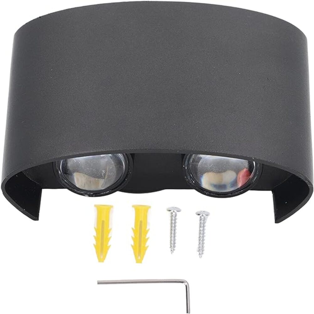 LAMPARA LED PARED 4X1 4W RGB MCA GOODWILL