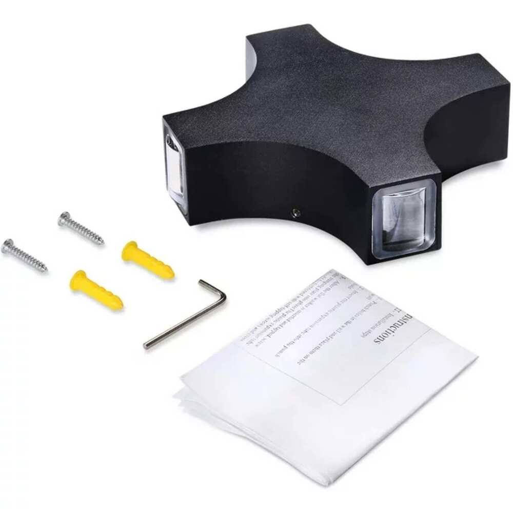 LAMPARA LED PARED 4X3 12W RGB MCA GOODWILL