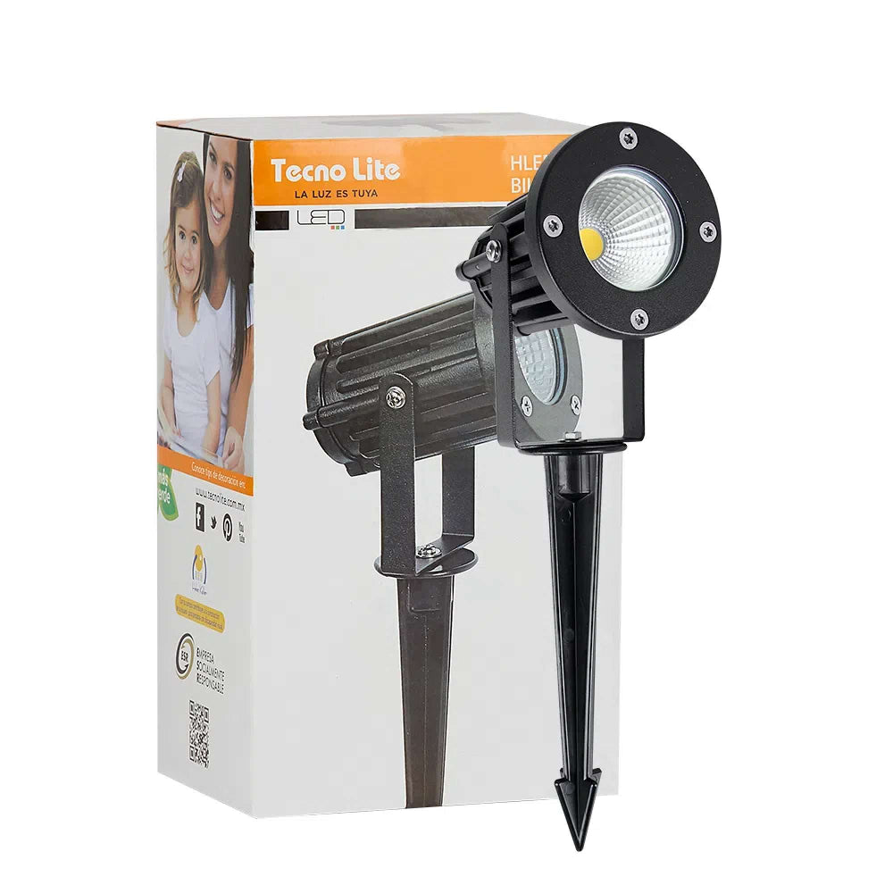 LÁMPARA DE EXTERIOR LED BILBAU I TECNOLITE ESTACA 8W LUZ BLANCA NEUTRA IP65 LED INTEGRADO